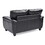 Glory Furniture Gallant G903A-L Loveseat, BLACK B078S00114
