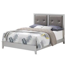 Glory Furniture Primo G1333A-KB King Bed, Silver Champagne B078S00149