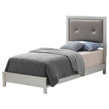 Glory Furniture Primo G1333A-TB Twin Bed, Silver Champagne B078S00151