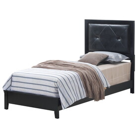 Glory Furniture Primo G1336A-TB Twin Bed, Black B078S00155