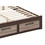 Glory Furniture Magnolia G1400B-KB King Bed, Gray/Brown B078S00161