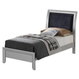 Glory Furniture Marilla G1503A-TB Twin Bed, Silver Champagne B078S00176