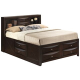 Glory Furniture Marilla G1525G-QSB3 Queen Storage Bed, Cappuccino B078S00195