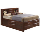 Glory Furniture Marilla G1550G-FSB3 Full Storage bed, Cherry B078S00201