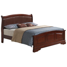 Glory Furniture Louis Phillipe G3100C-KB2 King Bed, Cherry B078S00278