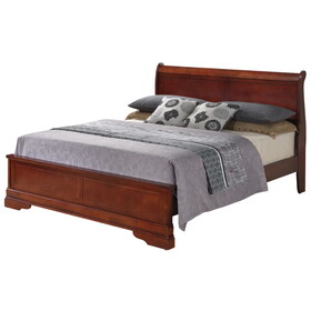 Glory Furniture Louis Phillipe G3100E-QB3 Queen Bed, Cherry B078S00287