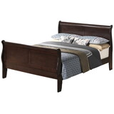 Glory Furniture Louis Phillipe G3125A-QB Queen Bed, Cappuccino B078S00316