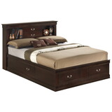 Glory Furniture Louis Phillipe G3125B-KSB King Storage Bed, Cappuccino B078S00319