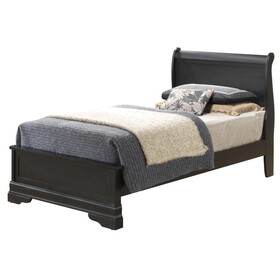 Glory Furniture Louis Phillipe G3150E-TB3 Twin Bed, Black B078S00355