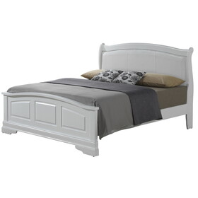 Glory Furniture Louis Phillipe G3190C-FB2 Full Bed, White B078S00374