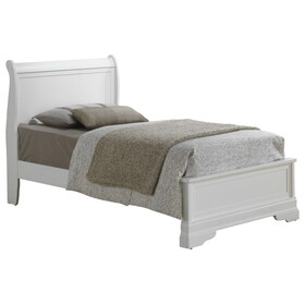 Glory Furniture Louis Phillipe G3190E-TB3 Twin Bed, White B078S00385
