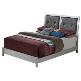 Glory Furniture Glades G4200A-FB Full Bed, Silver Champagne B078S00393