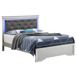 Glory Furniture Lorana G6500C-FB3 Full Bed, Silver Champagne B078S00444