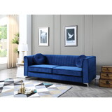 Glory Furniture Delray G791A-S Sofa ( 2 Boxes ), NAVY BLUE B078S00463