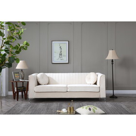 Glory Furniture Delray G797A-S Sofa ( 2 Boxes ), IVORY B078S00465