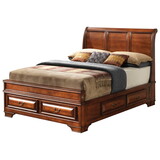 Glory Furniture LaVita G8850A-KB King Storage Bed, Oak B078S00488