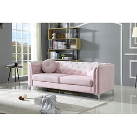 Glory Furniture Pompano G894A-S Sofa ( 2 Boxes ), PINK B078S00510