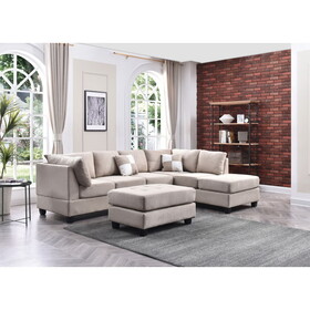 Glory Furniture Malone G631B-SC Sectional ( 3 Boxes), White B078S00531