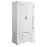 Glory Furniture Louis Phillipe G3190-A Armoire, White B078S00535