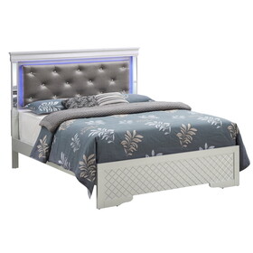 Glory Furniture Verona G6700C-FB3 Full Bed, Silver Champagne B078S00542