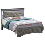 Glory Furniture Verona G6702C-KB3 King Bed, Metalic Black B078S00545