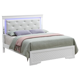 Glory Furniture Verona G6790C-FB3 Full Bed, Silver Champagne B078S00546