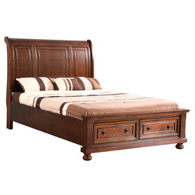 Glory Furniture Meade G8900A-QB Queen Bed, Cherry B078S00558