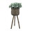 S/2 Bamboo Planters On Stands B079106794