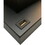 22"H GOLD SQUARE w/ BLACK SHADE CRYSTAL CENTERPIECE WITH NIGHT LIGHT, USB Port + Power Outlet B080119361