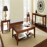 Classic Chairside End Table - Wooden Design, Timeless Appearance - Richness and Charm, Ideal Room Addition B081110041