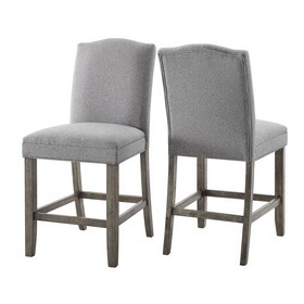 Grayson - Counter Chair (Set of 2) - Gray