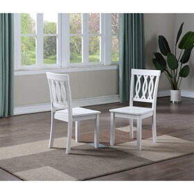 Naples - Side Chair (Set of 2) - White B081P156967