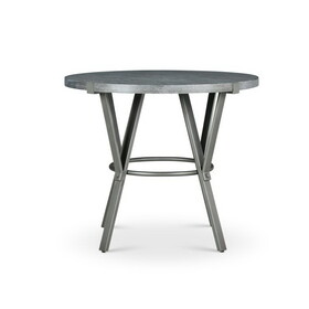 Portland - Round Counter Table - Dark Gray