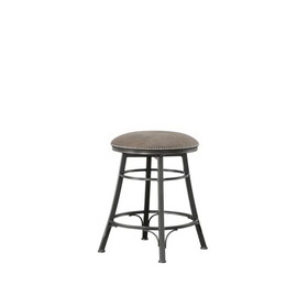 Bali - Backless Swivel Counter Chair - Gray B081P157010