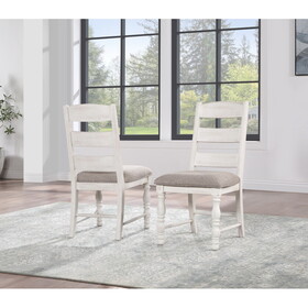 Heston - Side Chair (Set of 2) - White B081P157042
