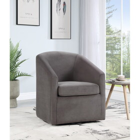 Arlo - Upholstered Dining or Accent Chair - Fog B081P157095