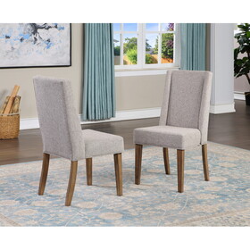 Riverdale - Upholstered Chair (Set of 2) - Dark Brown B081P157124
