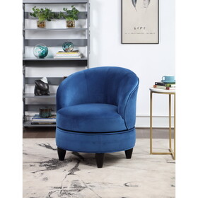 Sophia - Swivel Chair Velvet - Blue