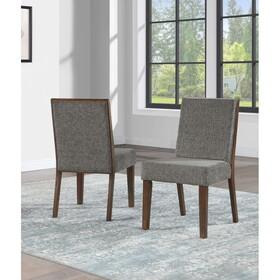 Quinn - Chair (Set of 2) - Dark Brown B081P157211