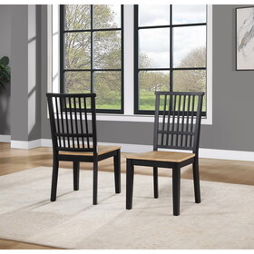 Magnolia - Side Chair (Set of 2) - Black B081P157352