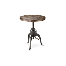 Sparrow - Round Crank Table - Dark Brown B081P157359