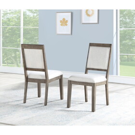 Molly - Side Chair (Set of 2) - Dark Gray