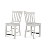 Cayla - Counter Chair (Set of 2) - White