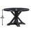 Molly - Round Dining Table - Black