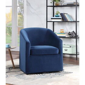 Arlo - Upholstered Dining or Accent Chair - Indigo