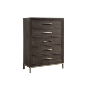 Broomfield - 5-Drawer Chest - Brown