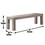 Auckland - Bench Reclaimed - Brown