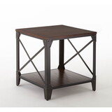 Winston - Square End Table - Brown