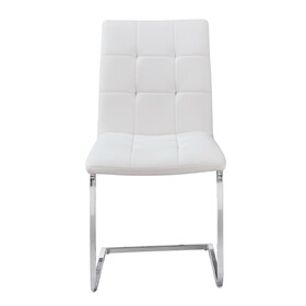 Escondido - Side Chair (Set of 2) - White PU