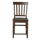 Cayla - Counter Chair (Set of 2) - Dark Oak